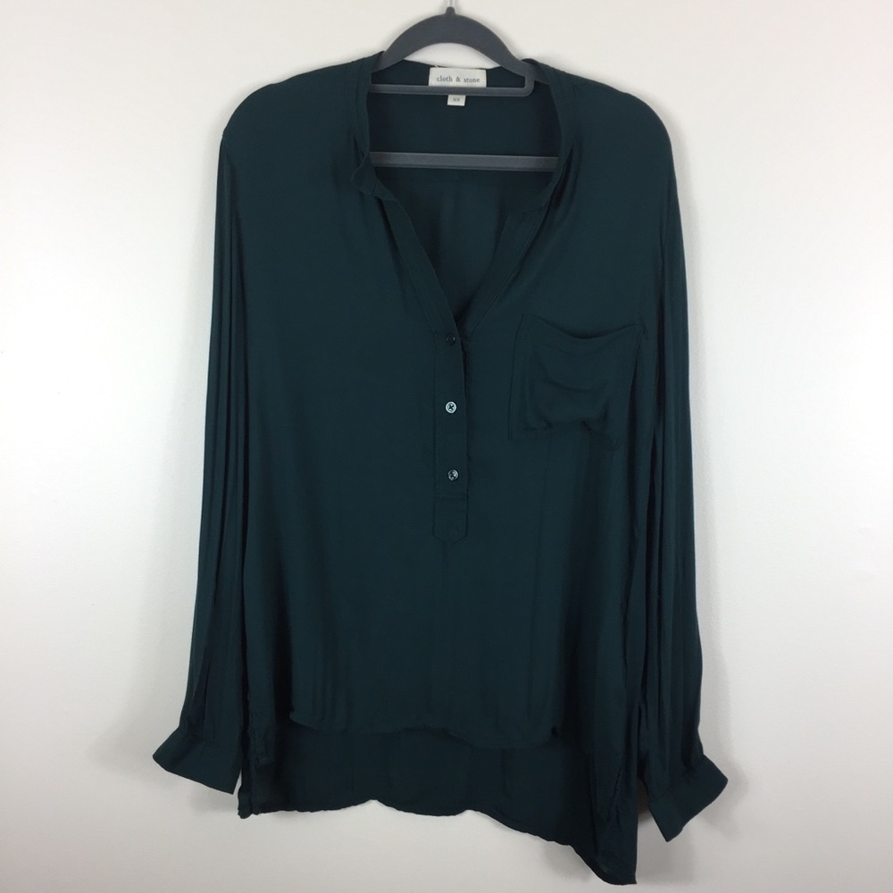 Cloth and Stone | Madison Button Down Shirt (XS)